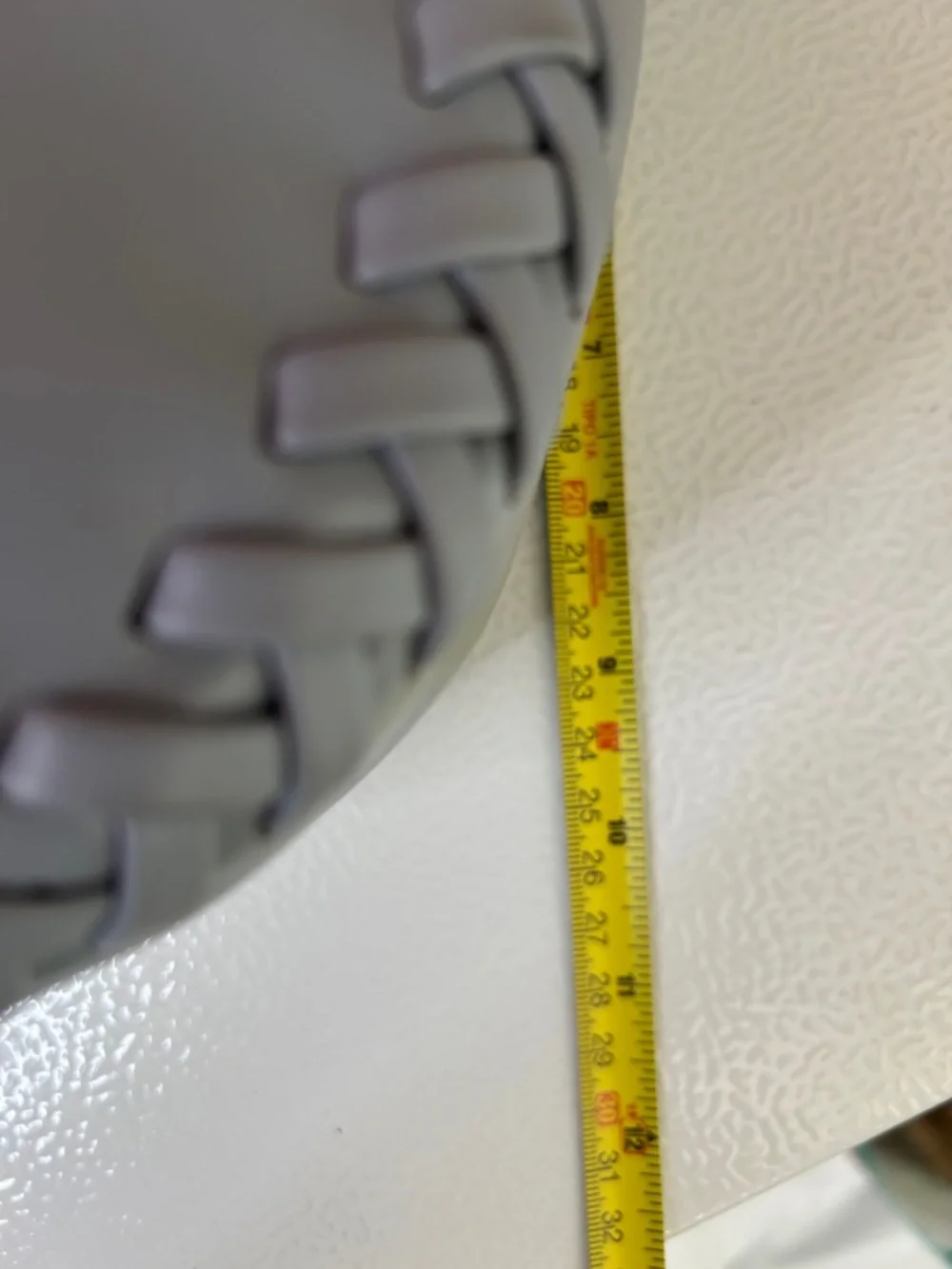 Valentino Light Blue Braided Handle Hobo with Scarf Bow - Picture 10 of 10